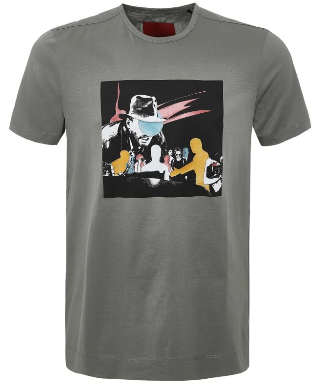 Limitato Hutch Graphic Crew T-Shirt