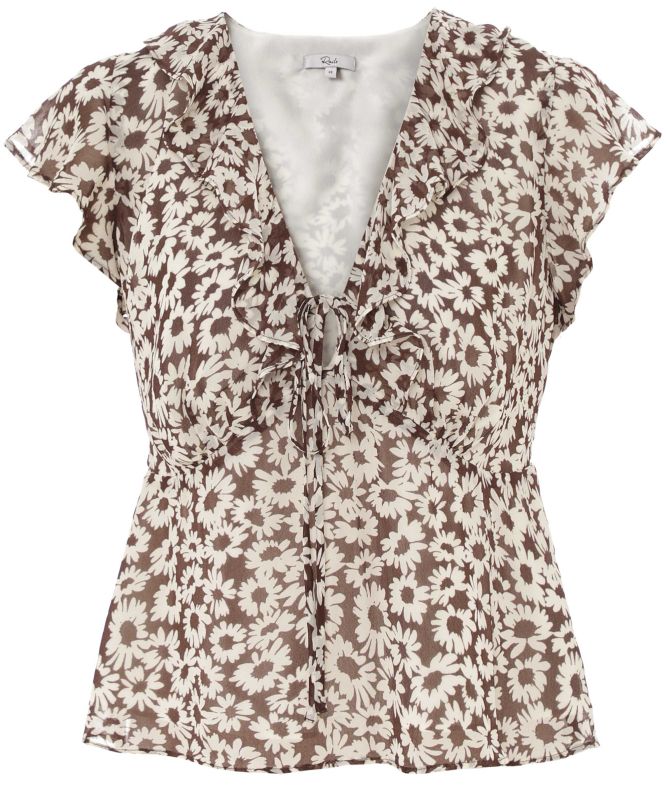 Rails Carmine Tie-Front Top