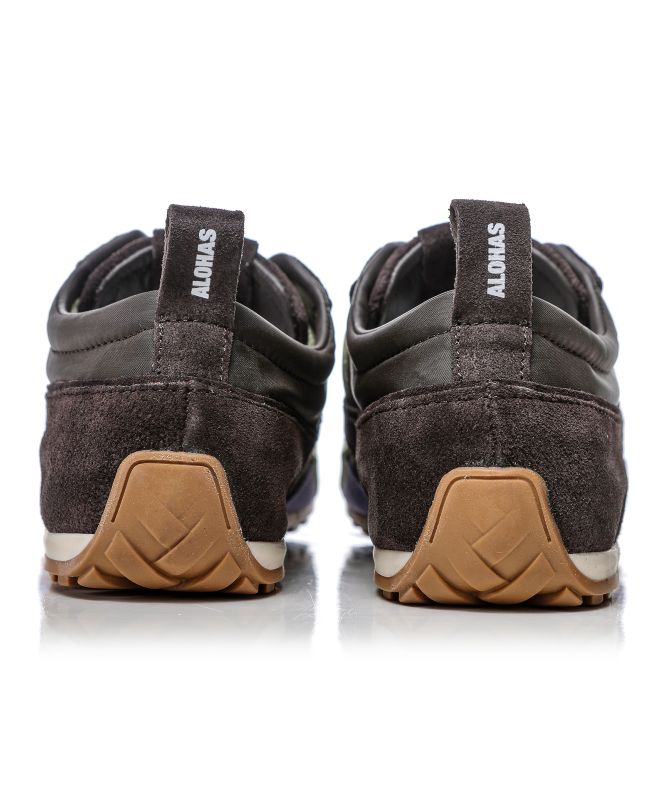 ALOHAS Suede Track Sneakers