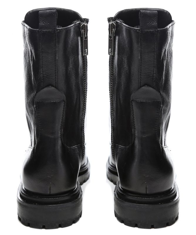 Hudson London Resnick Leather Military Boots