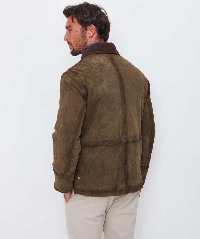 Jack Leathers Burned Suede Jacket
