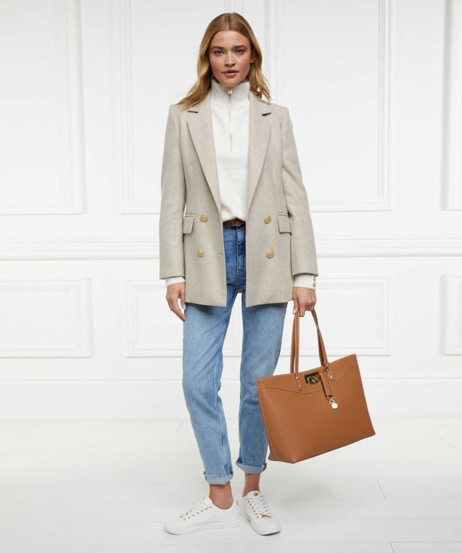 Holland Cooper Tori Half Zip Knit