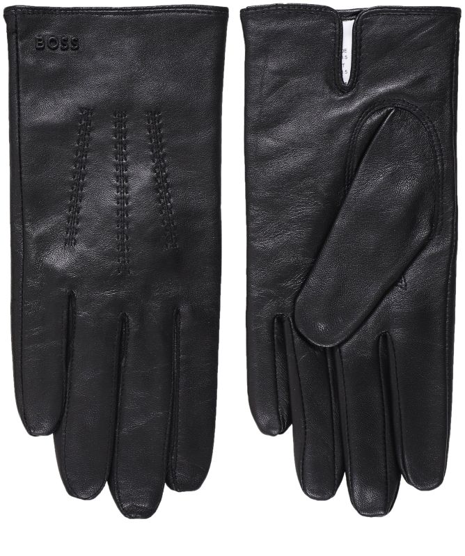 BOSS Leather Hainz5 Gloves