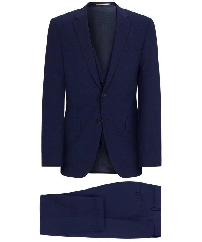 BOSS Slim Fit H-Huge-3Pcs-232 Suit