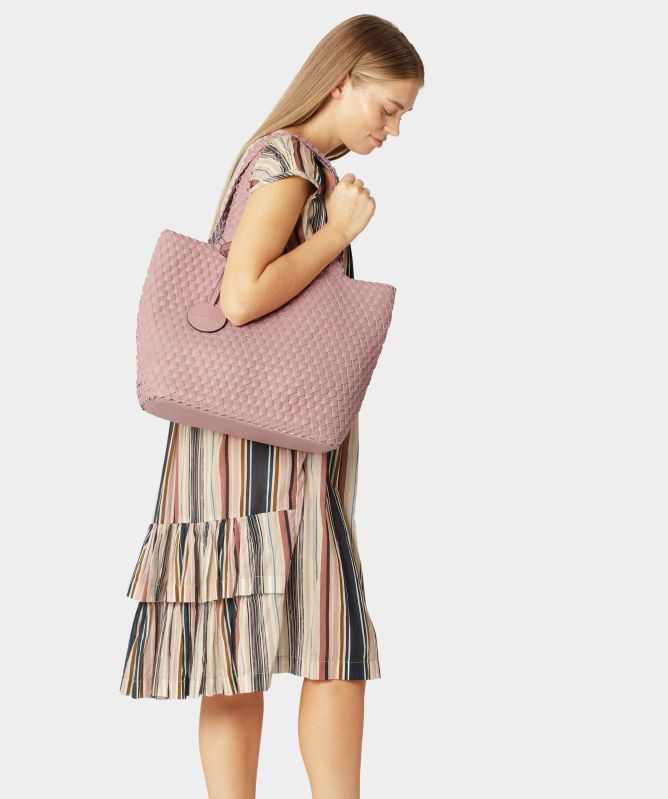 Ilse Jacobsen Reversible Braided Tote Bag