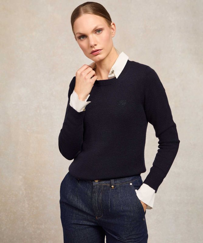 Holland Cooper Sarah Crew Neck Knit