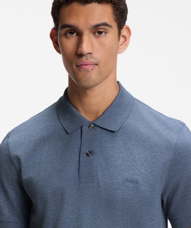 BOSS Pallas Cotton Piqué Polo Shirt