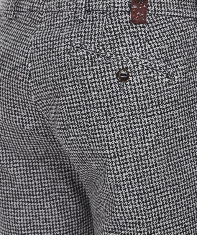 MMX Slim Fit Houndstooth Lupus Pants