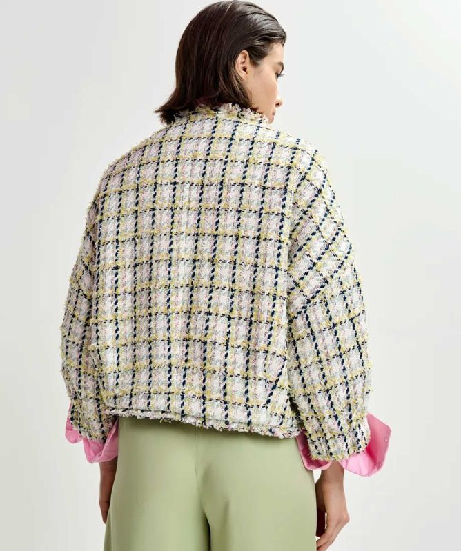 Essentiel Antwerp Jayden Oversized Bouclé Jacket