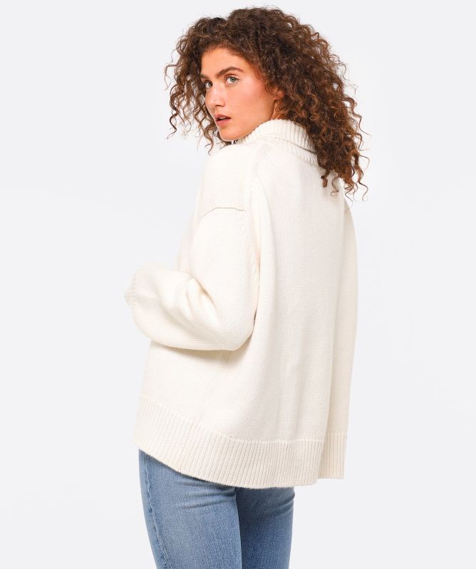 Van Kukil Oceane Roll Neck Cashmere Sweater