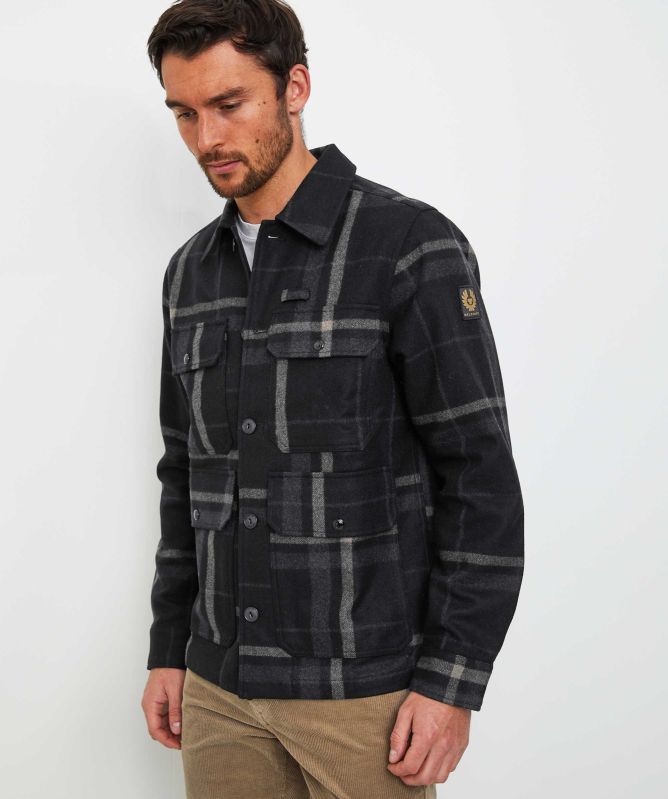 Belstaff Wool Blend Forge Jacket