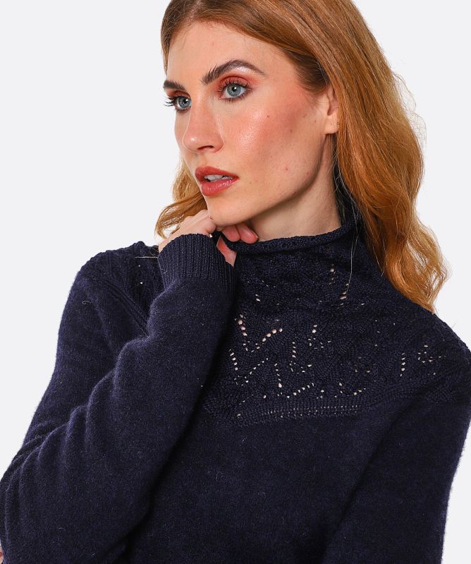 High Arrogance Alpaca and Virgin Wool Roll Neck Sweater