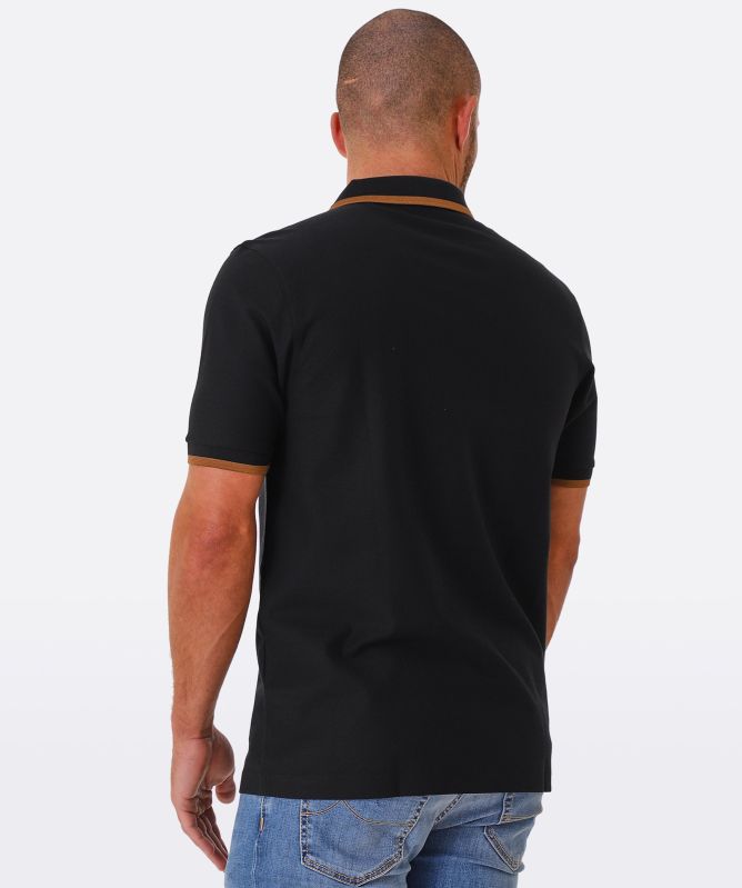 Fred Perry Zip Neck Polo Shirt