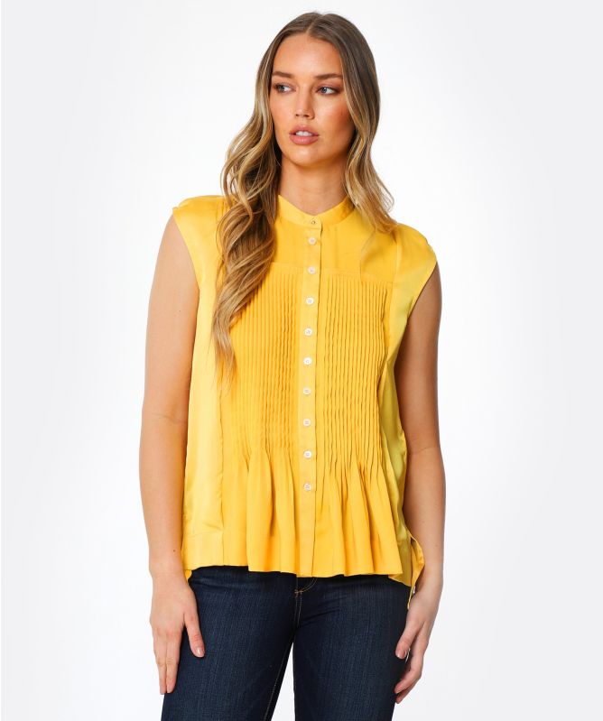 High Plea Pleated Shirt
