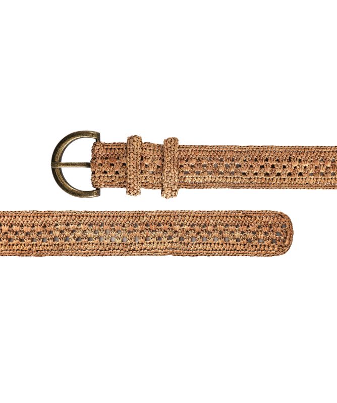 Rabarany Woven Raffia Belt