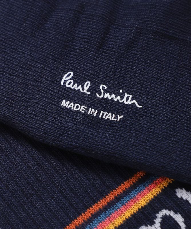 Paul Smith Logo Socks Three Pack