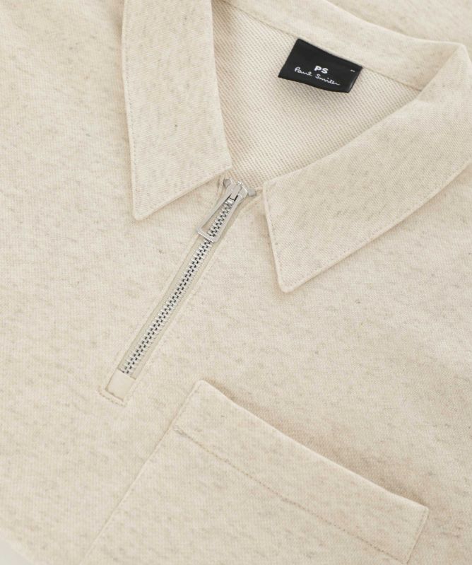 Paul Smith Quarter Zipper Collar Sweatshirt
