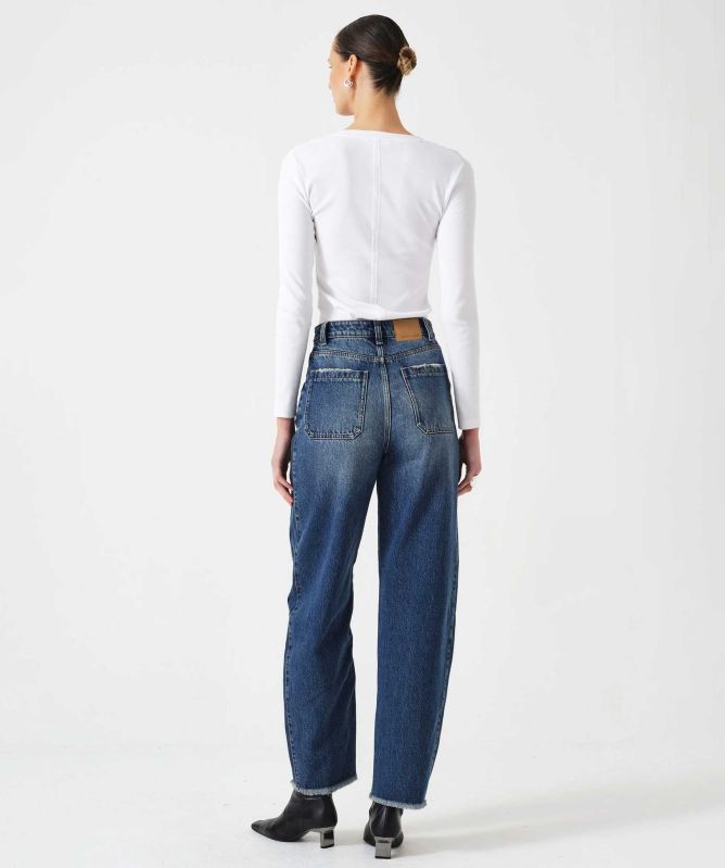 Seventy + Mochi Bo Regular Straight Jeans