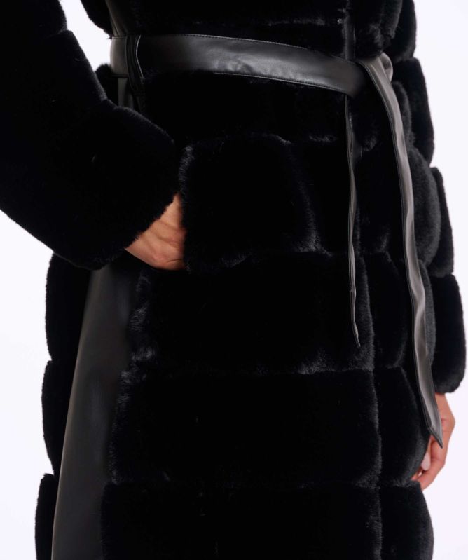Rino and Pelle Bridget Faux Fur Coat