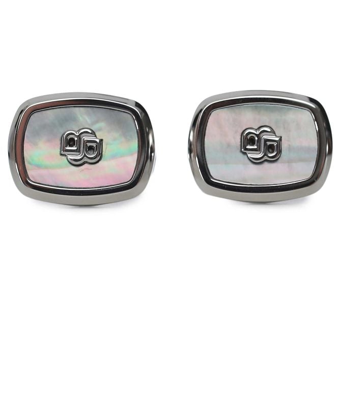 BOSS Mother-of-Pearl Monogram Cufflinks