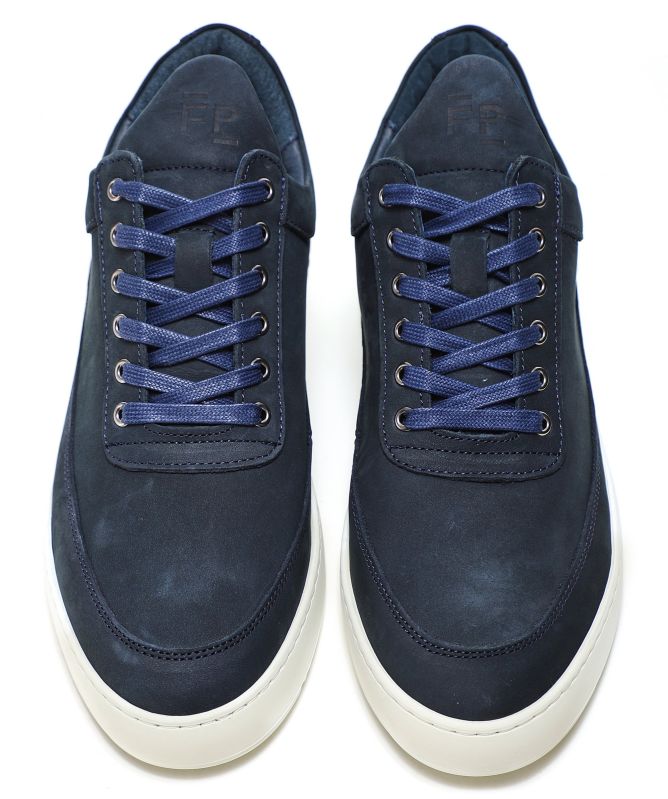 Filling Pieces Nubuck Low Top Ripple Sneakers