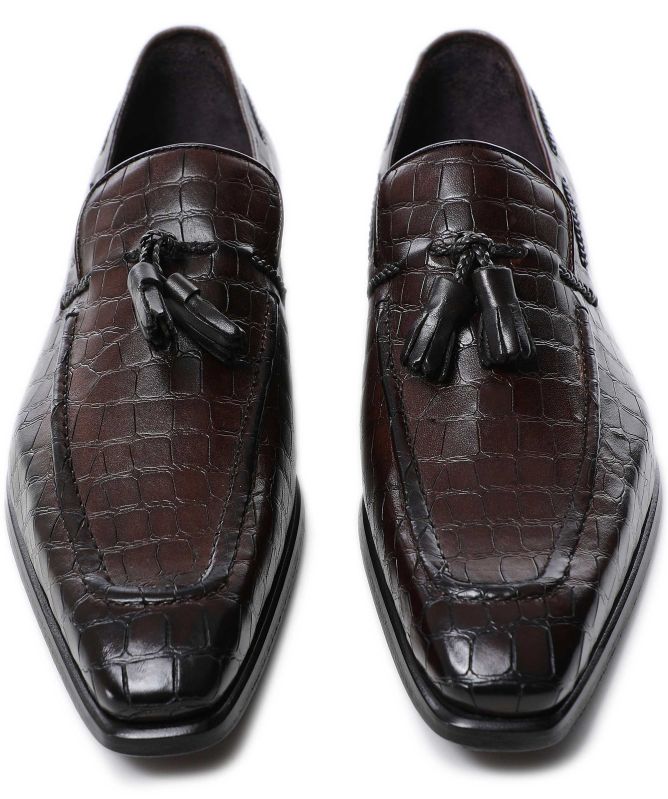 Jules B Leather Tassel Loafers