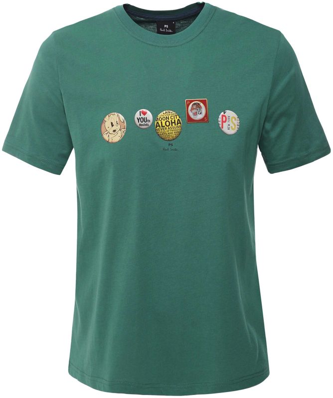 Paul Smith Organic Cotton Badges T-Shirt