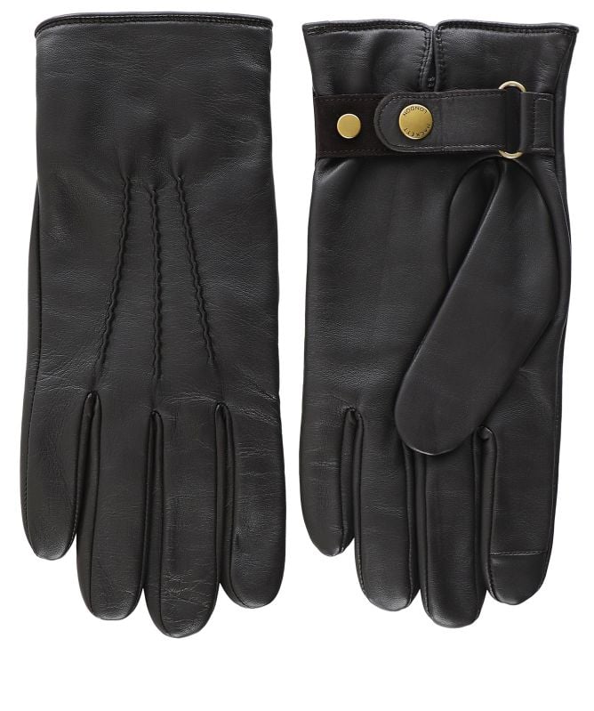 Hackett Leather Commuter Touch Gloves
