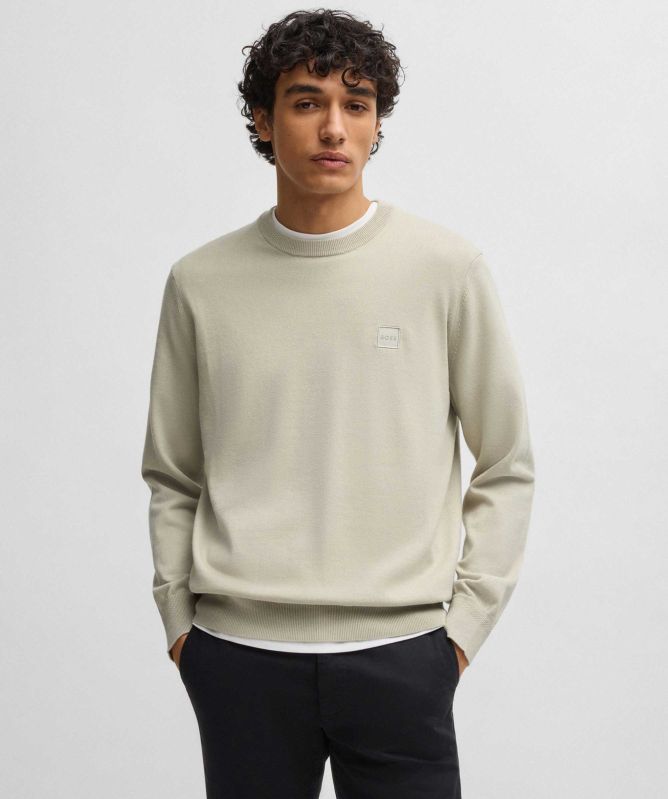 BOSS Cotton Cashmere Kanovano_S Jumper