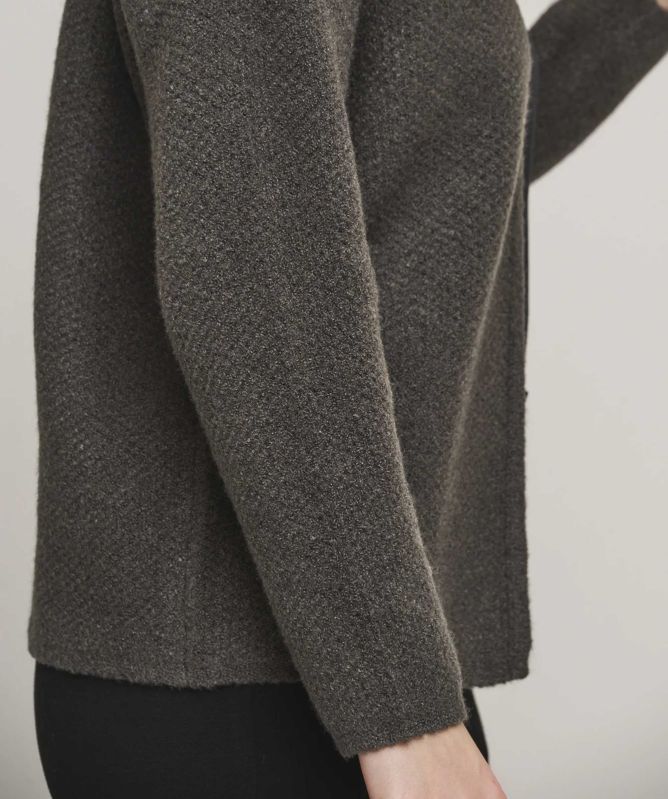 Rino and Pelle Juka Short Knitted Cardigan