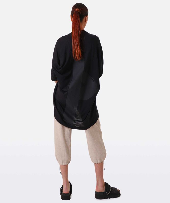 Lurdes Bergada Linen Mix Drawstring Pants