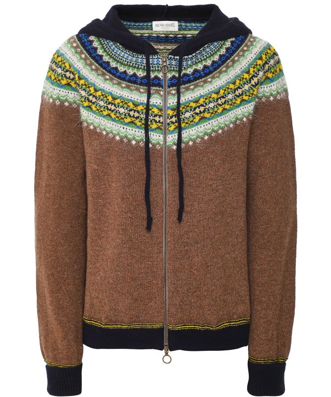 ERIBÉ Hooded Alpine Cardigan