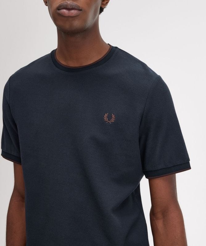 Fred Perry Crepe Pique T-Shirt