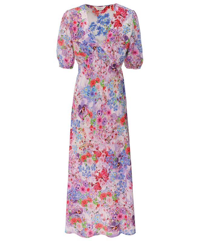 Inoa Silk Columbine Maxi Dress