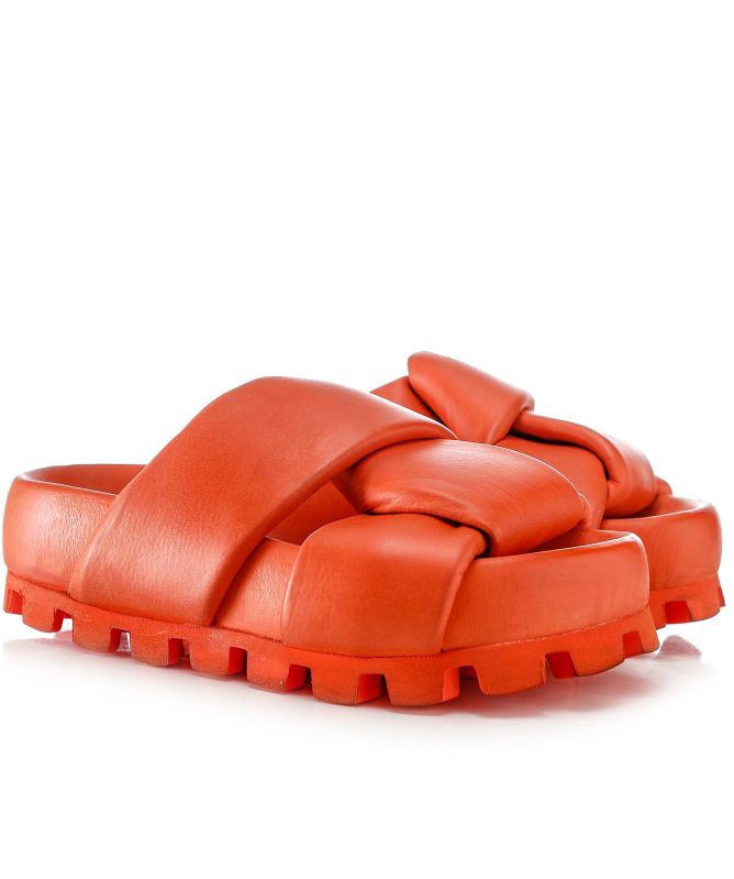 Lofina Knotted Leather Sandals
