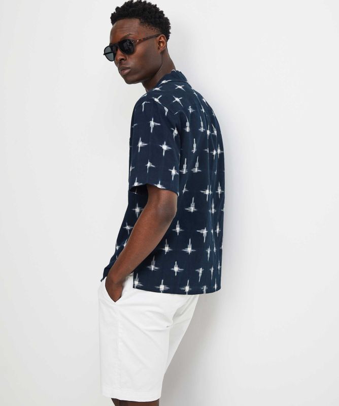 Belstaff Relaxed Fit IKAT Tide Shirt