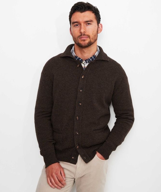 J. Blades Super Geelong Lakeland Cardigan