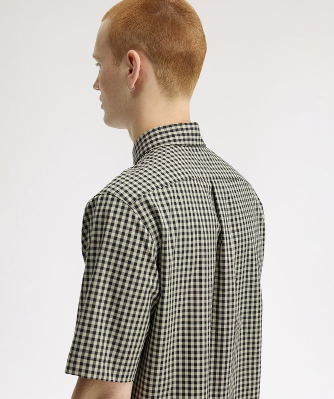Fred Perry Gingham Short Sleeve Shirt
