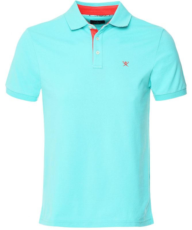 Hackett Slim Fit Palm Swim Trim Polo Shirt