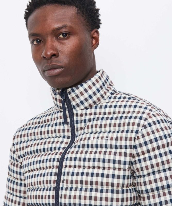 Aquascutum Club Check Padded Jacket