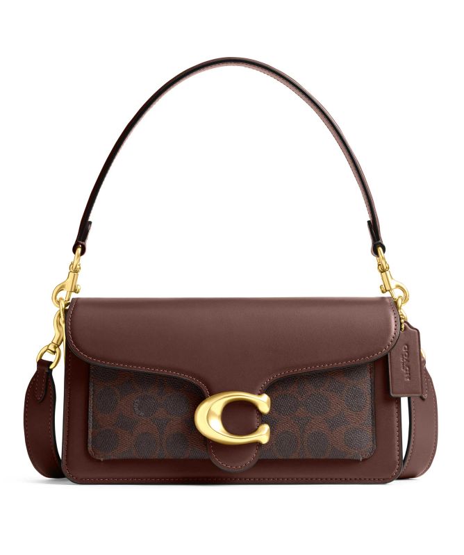Coach Signature Canvas Tabby 26 Shoulder Bag
