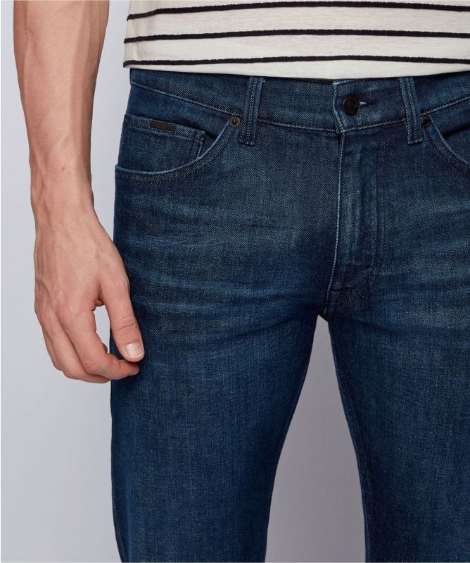 BOSS Tapered Fit Taber+ Jeans