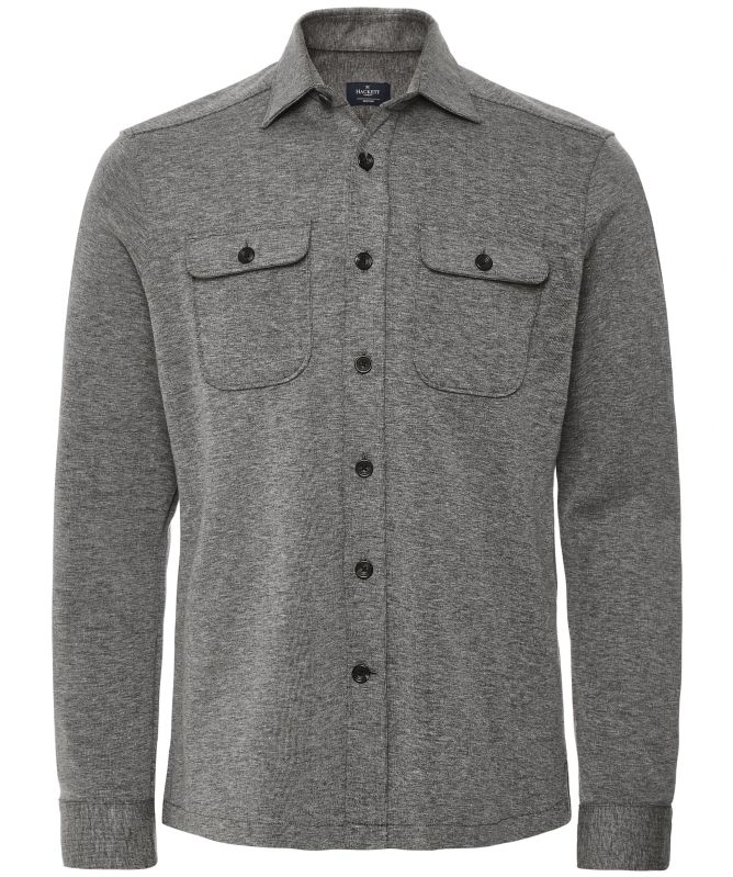 Hackett Double Faced Jersey Overshirt