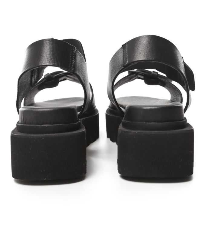 Lofina Leather Buckle Sandals