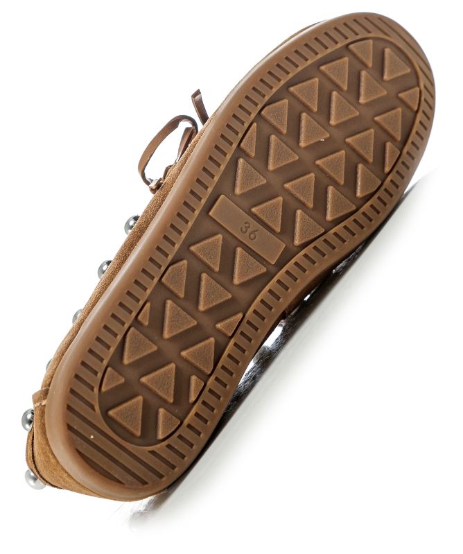 INUOVO Stud Moccasin Loafers