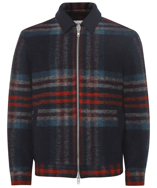 Wax London Wool Check Heath Jacket