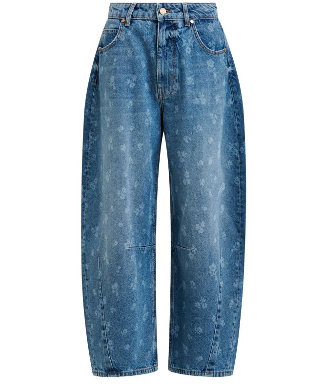 Essentiel Antwerp Floral Print Barrel Leg JO1 Jeans