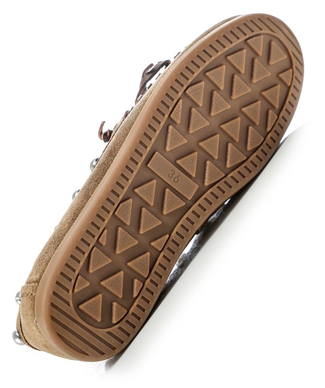 INUOVO Studded Moccasin Loafers