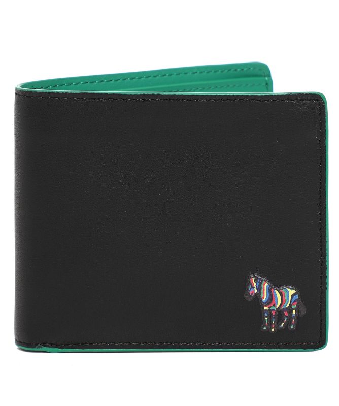 Paul Smith Leather Billfold Zebra Wallet