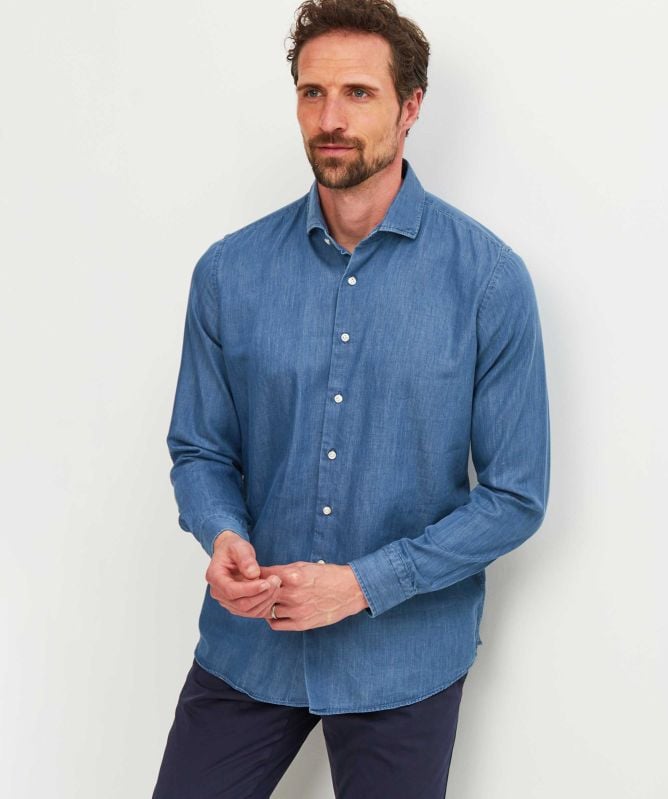 Thomas Maine Denim Roma Shirt